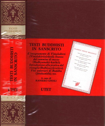 Testi buddhisti sanscrito - sanscrito,