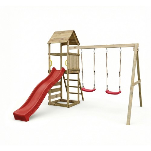 Parco giochi legno - giochi,