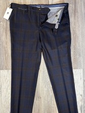 Pantaloni di lana in pile slim