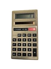 calcolatrice Casio HS-8B vintage high power solar cell