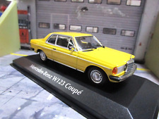 MERCEDES BENZ W123 Coupè 230 CE Classe E Giallo Giallo CE 1976 Minichamps Max 1:43