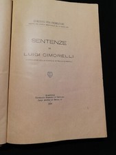 1910 Cimorelli Luigi Sentenze