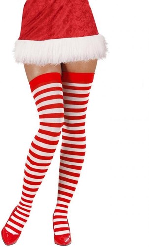 Calze babba natale righe - calze,