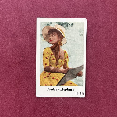 Audrey hepburn 1956 dutch gum - hepburn,