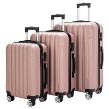 3Pcs Luggage Set ABS Trolley