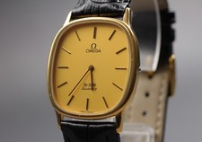Omega De Ville Cal.1365 Vintage Quadrante Oro Quarzo Corona a Spinta Uomo [Quasi Nuovo]