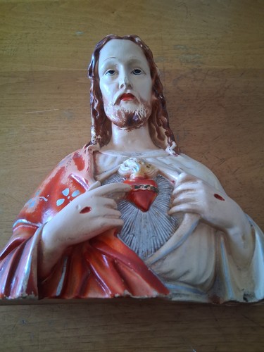 Busto sacro cuore gesu in - sacro,
