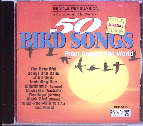 Artists bird songs - no, from