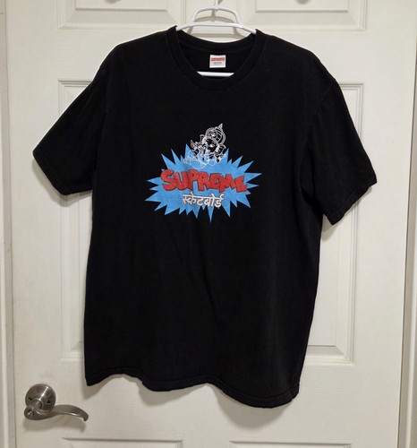 Supreme shirt uomo nera - supreme, t-shirt