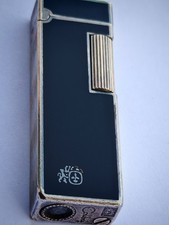 VINTAGE COLIBRÌ JOHN STERLING T. M GAS LIGHTER REF 356026 STERLING SILVER...