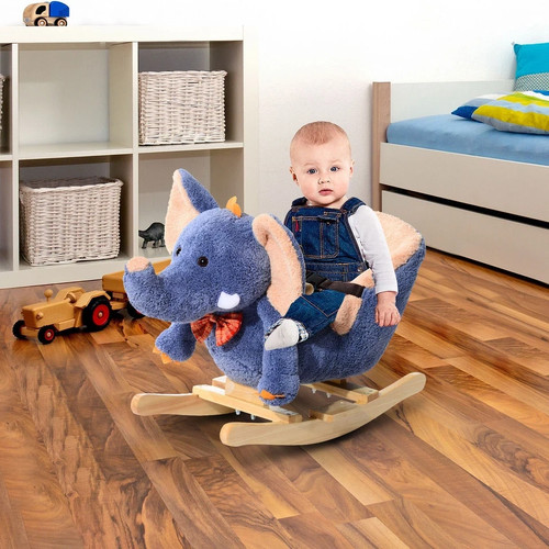 Homcom cavallo dondolo - cavallo, a