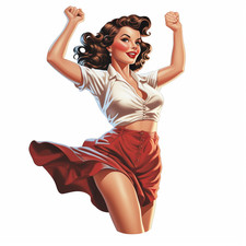 5 x adesivi auto sticker pin