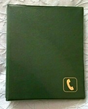 SPLENDIDA  AGENDA  con  ANELLI  TELEFONICA  OTTIMA   da Collezione   come nuova