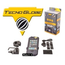 TECNO GLOBE SUPPORTO IMPERMEABILE CELLULARE IPHONE 3-4 MOTO SCOOTER HARLEY 