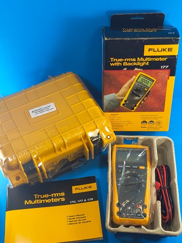 Multimetro fluke 177 trms con - trms,