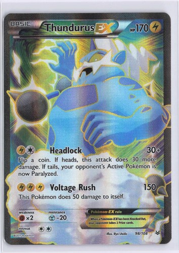 Thundurus 108 ultra - ultra, rare