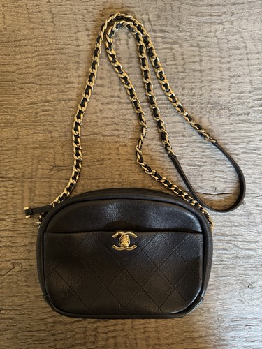 Borsa fotografica trapuntata