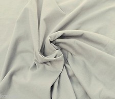 Silver Cotton Fabric Jersey