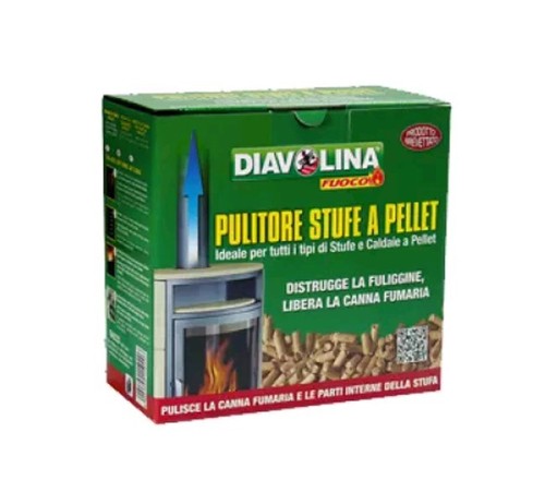 Diavolina pellet spazzacamino - diavolina,