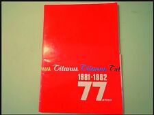 TITANUS 1981-1982 13 SCHEDE ATTORI + 11 SCHEDE FILM