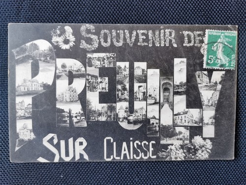 Cpa souvenir de - 37,