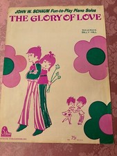 The Glory Of Love  John W