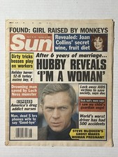 Sun Magazine November 18, 1986 News Tabloid Vol.4 No. 46 Preowned
