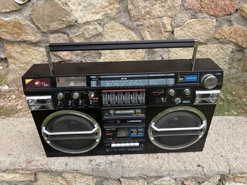 Cassetta radio epoca - cassetta, boombox