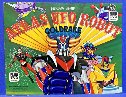 Album figurine atlas ufo - album, robot