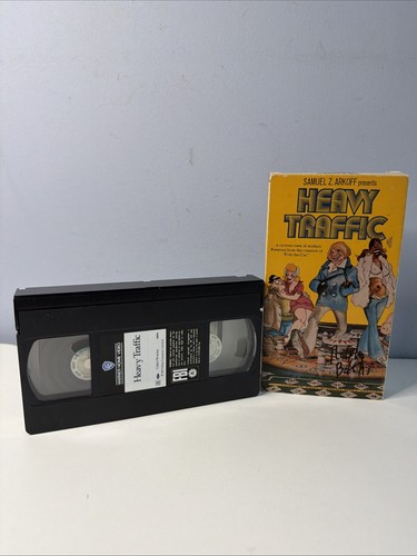 Heavy traffic 1973 vhs signed - 1973,