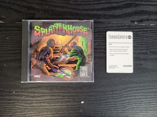 Splatterhouse per turbo grafx - splatterhouse,