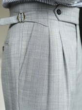 Paris Button High-waisted