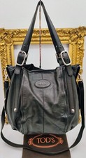 TOD’S “D-BAG” SECCHIELLO PELLE Nera con Tracolla