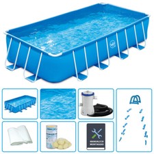 Piscina Fuori Terra SWING METAL FRAME rettangolare 4,88 x 2,44 x h 1,07 m - KIT 