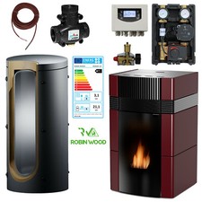 Stufa a pellet ad acqua Woody