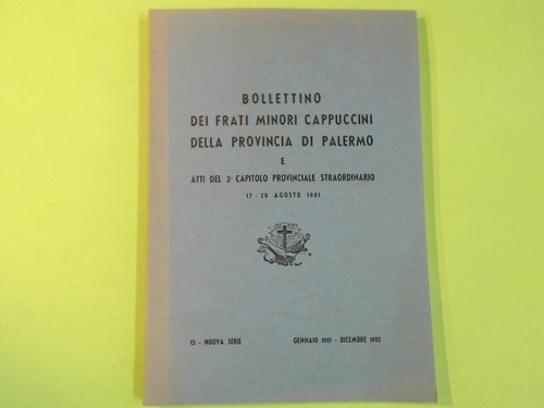 Bollettino frati minori - bollettino,