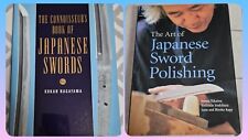 THE BOOK OF JAPANESE SWORDS - JAPANESE SWORD POLISHING ( Tsuba Wakizashi Tanto )