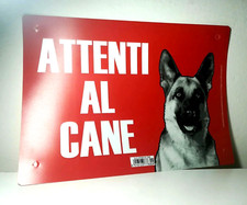 Cartello Plastificato con