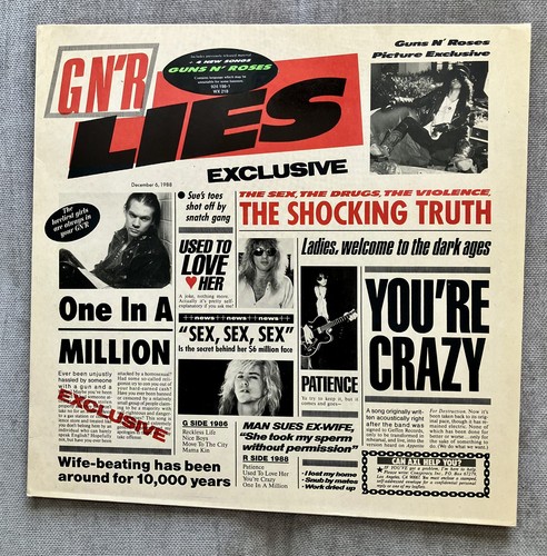 Guns roses n r lies - roses,