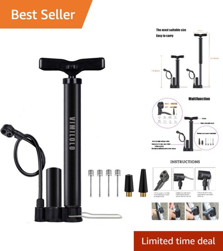 Pompa portatile per bici - , con