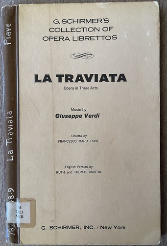 Traviata libretto opera in - opera,