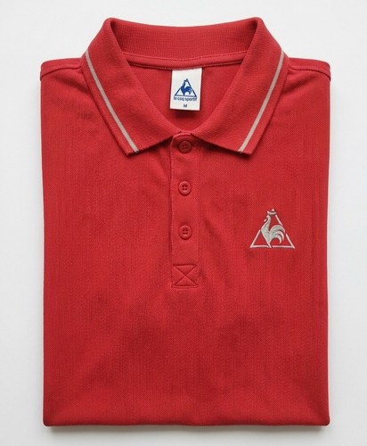 Polo coq sportif - coq, rossa