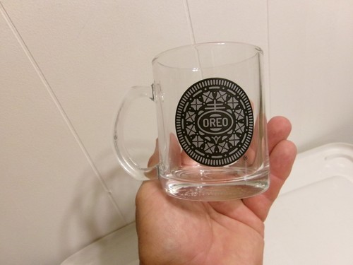 Tazza oreo dunking vetro - tazza,