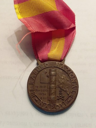Medaglia raduno nazionale - raduno,