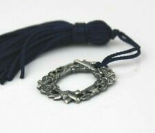 CIONDOLO A FORMA DI piccola CORNICE Vintage color Argento per collana accessorio