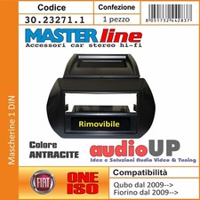 MASCHERINA AUTORADIO 1 DIN CON
