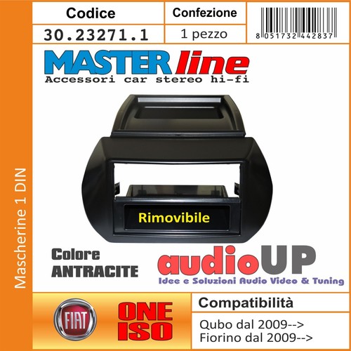 Mascherina autoradio din con - mascherina,
