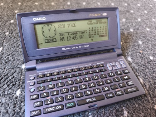 Casio digital diary - digital,