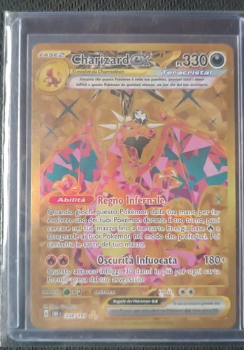 Charizard teracristal gold - ex,