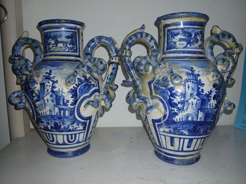 Coppia vaso da - 2,